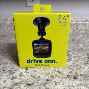 onn. 1080p HD Black Car Dash Cam